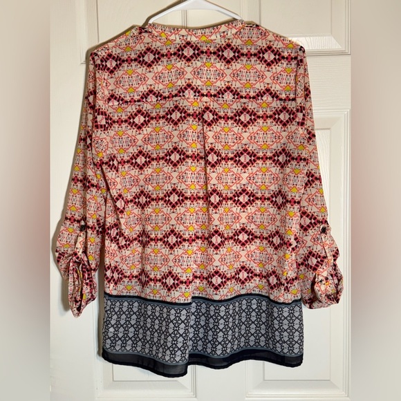 HD in Paris Boho Print Blouse – Size 6 - Picture 2 of 9